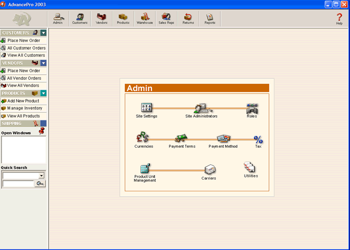 Admin Switchboard