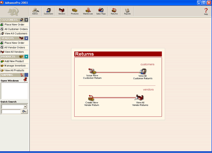Returns Switchboard